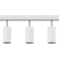 vidaXL Plafondspot met schijnwerpers Wit 38 x 6 x 16 cm Metaal