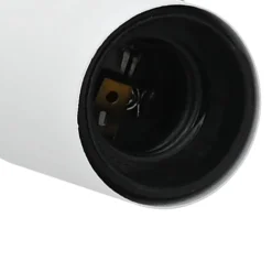 vidaXL Plafondspot met schijnwerpers Wit 26 x 26 x 11,5 cm Metaal