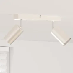 vidaXL Plafondspot met schijnwerpers Zwart 38 x 6,5 x 11,5 cm Metaal