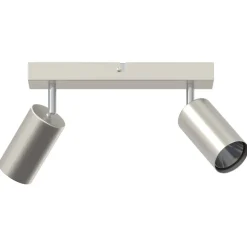 vidaXL Plafondspot met schijnwerpers Zwart 38 x 6,5 x 11,5 cm Metaal