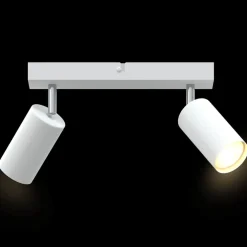 vidaXL Plafondspot met schijnwerpers Wit 26 x 6 x 16 cm Metaal