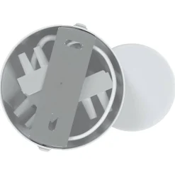 vidaXL Plafondspot met schijnwerpers Wit 6,5 x 6 x 11,5 cm Metaal