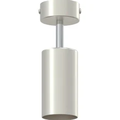 vidaXL Plafondspot met schijnwerpers Nikkel 6 x 6 x 16 cm Metaal