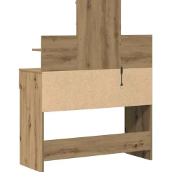 vidaXL Plafondtafel Artisan Eiken 100 x 40 x 130 cm Bewerkt hout
