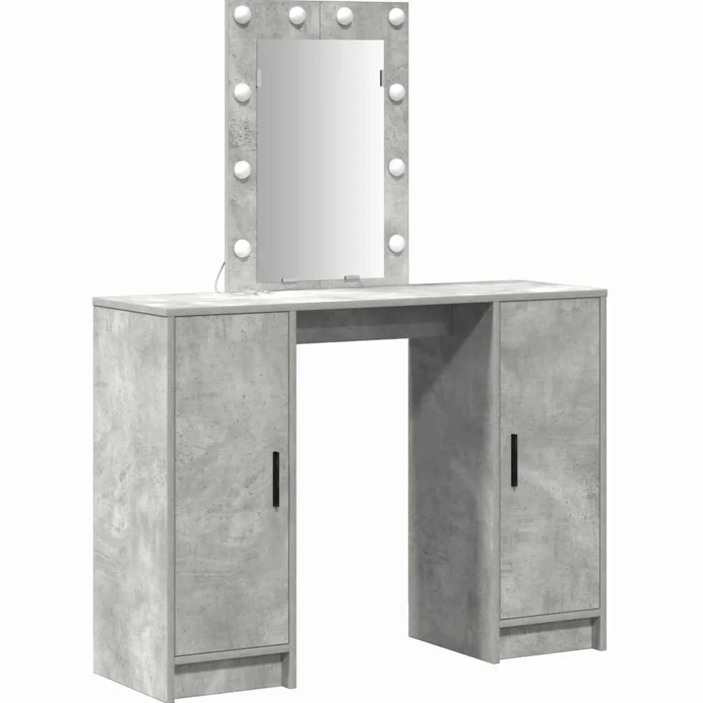 vidaXL Plafondtafel Lichtgrijs 102 x 33 x 135 cm Bewerkt hout