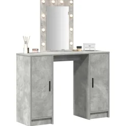 vidaXL Plafondtafel Lichtgrijs 102 x 33 x 135 cm Bewerkt hout