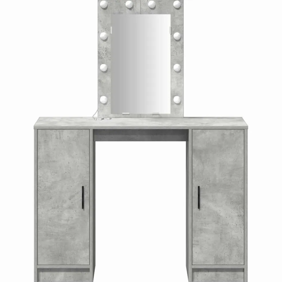 vidaXL Plafondtafel Lichtgrijs 102 x 33 x 135 cm Bewerkt hout