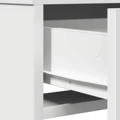 vidaXL Plafondtafel Wit 50 x 41 x 140 cm Bewerkt hout