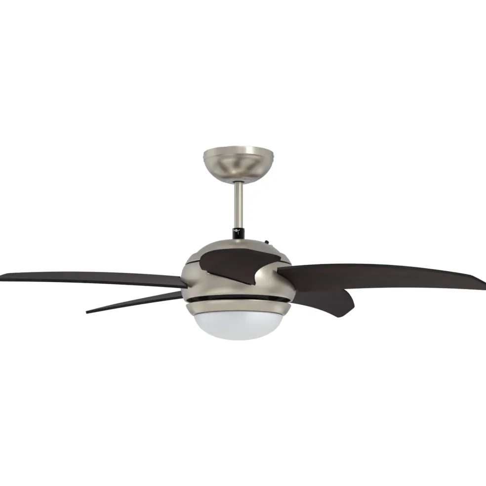 vidaXL Plafondventilator met licht en afstandsbediening Ø 110 cm