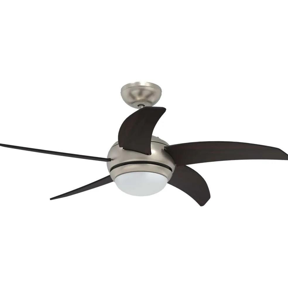 vidaXL Plafondventilator met licht en afstandsbediening Ø 110 cm