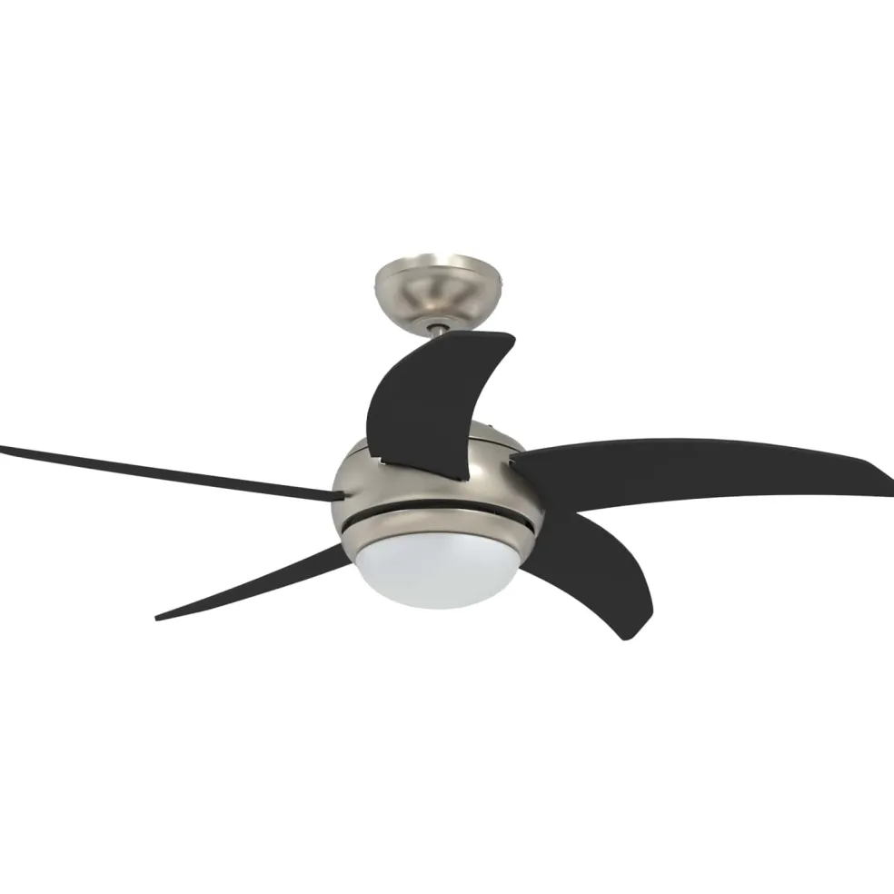 vidaXL Plafondventilator met licht en afstandsbediening Ø 110 cm