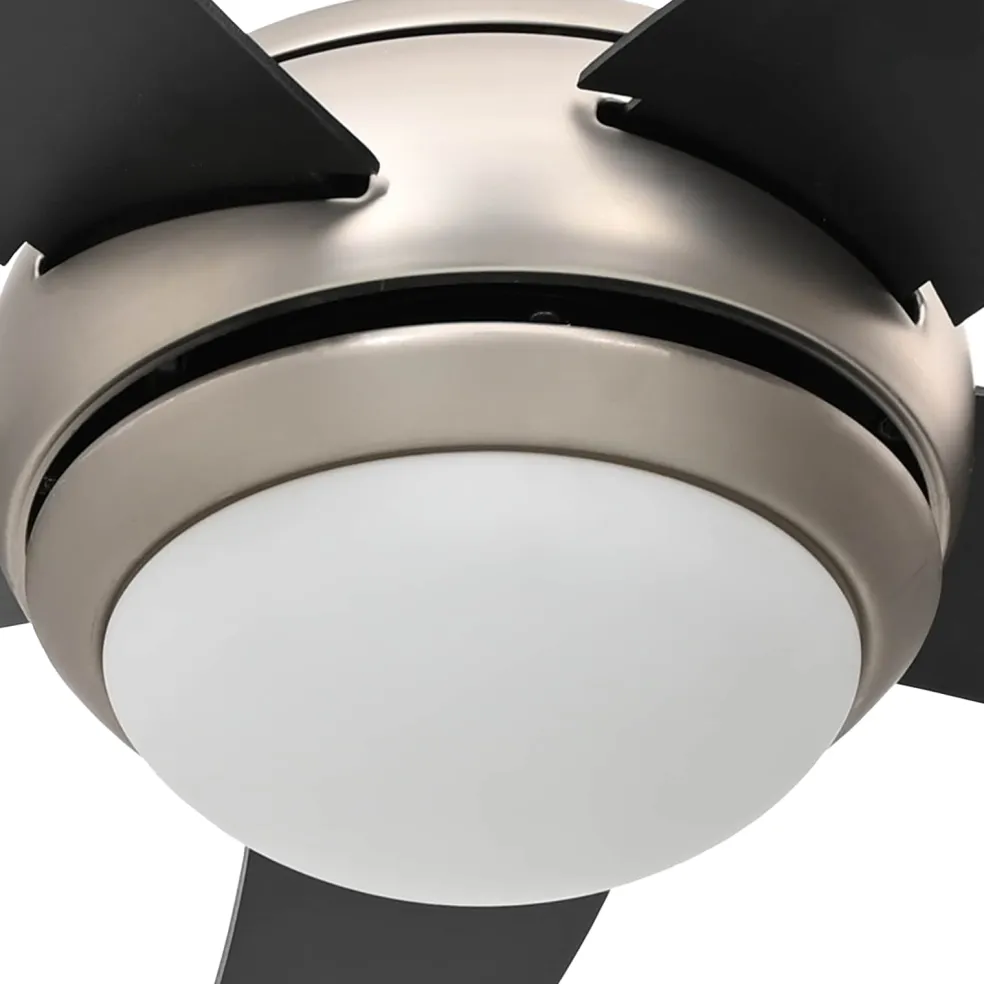 vidaXL Plafondventilator met licht en afstandsbediening Ø 110 cm