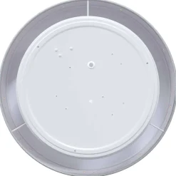 vidaXL Plafonnière met schijnwerpers Grijs 30 x 30 x 13,5 cm Stof