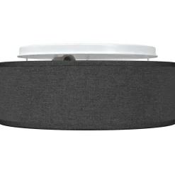vidaXL Plafonnière met schijnwerpers Zwart 30 x 30 x 13,5 cm Stof