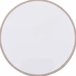 vidaXL Plafonnière met schijnwerpers Taupe 30 x 30 x 13,5 cm Stof