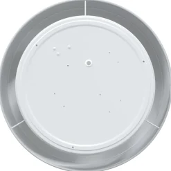 vidaXL Plafonnière met schijnwerpers Grijs 30 x 30 x 13,5 cm Stof