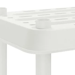 vidaXL Plankenunit 2-laags 100 x 40 x 55,5 cm PP Wit