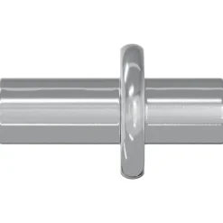 vidaXL Plankhaak 2 st Zilver 8,6 x 8,6 x 14,6 mm Staal