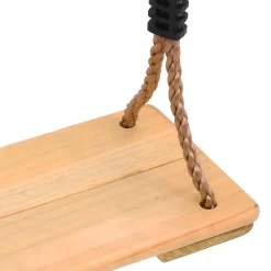 vidaXL Plankschommel 200 cm massief grenenhout