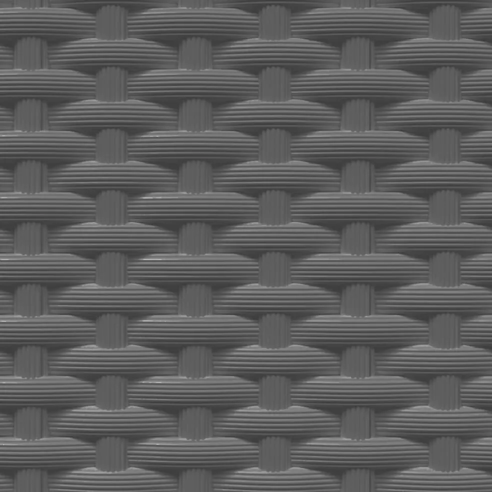 vidaXL Plantenbakken 2 st 30x30x37 cm polypropeen zwart
