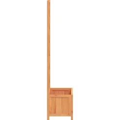 vidaXL Plantenbak met latwerk 40x30x135 cm massief vurenhout