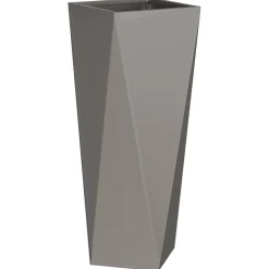 vidaXL Plantenbak Roestig 30 x 30 x 75 cm weervast staal