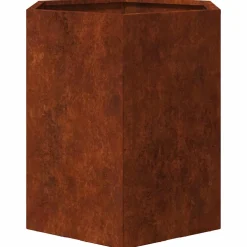 vidaXL Plantenbak roestig 40x40x45 cm cortenstaal