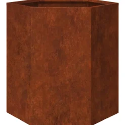 vidaXL Plantenbak roestig 40x40x45 cm cortenstaal