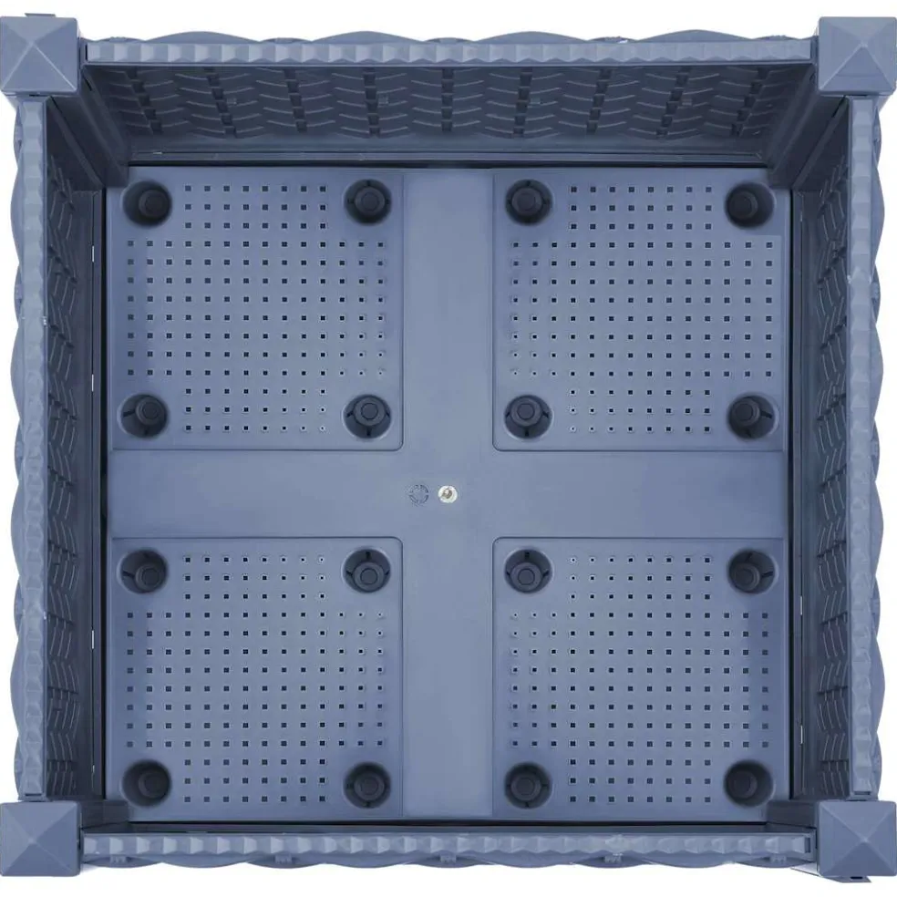 vidaXL Plantenbak verhoogd 40x40x23 cm polypropyleen