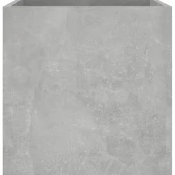 vidaXL Plantenbak 40x40x40 cm bewerkt hout betongrijs