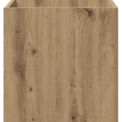 vidaXL Plantenbak 40x40x40 cm bewerkt hout artisanaal eikenkleur