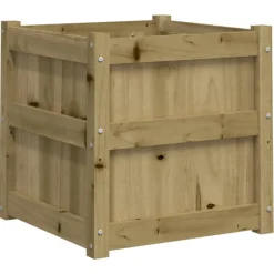vidaXL Plantenbak 50x50x50 cm geïmpregneerd grenenhout