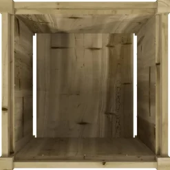 vidaXL Plantenbak 50x50x50 cm geïmpregneerd grenenhout