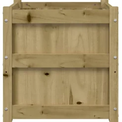vidaXL Plantenbak 50x50x50 cm geïmpregneerd grenenhout