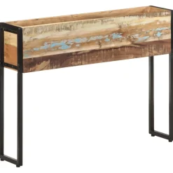 vidaXL Plantenbak 90x20x68 cm massief gerecycled hout