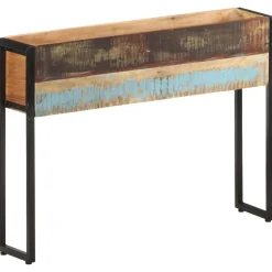 vidaXL Plantenbak 90x20x68 cm massief gerecycled hout