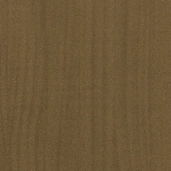 vidaXL Plantenbak 70x70x70 cm massief grenenhout honingbruin