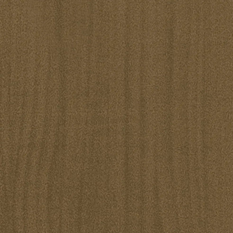 vidaXL Plantenbak 70x70x70 cm massief grenenhout honingbruin