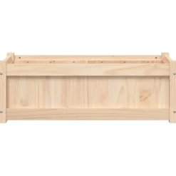 vidaXL Plantenbak 90x31x31 cm massief grenenhout
