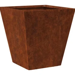 vidaXL Plantenbak 30x30x30 cm weervast staal