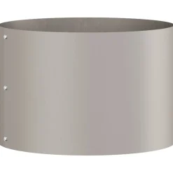 vidaXL Plantenring Roestig 30 x 30 x 20 cm weervast staal