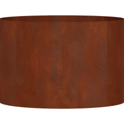 vidaXL Plantenring Roestig 30 x 30 x 20 cm weervast staal