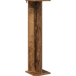 vidaXL Plantenstandaard Oud hout 25 x 25,5 x 100,5 cm Bewerkt hout