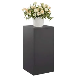 vidaXL Plantenstandaard Zwart 30 x 30 x 60 cm Staal