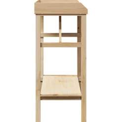 vidaXL Planttafel Naturel 75 x 40 x 90 cm Stevig vurenhout