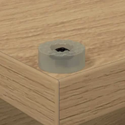 vidaXL Platenkast Artisanaal eiken 44,5 x 36,5 x 74,5 cm Bewerkt hout