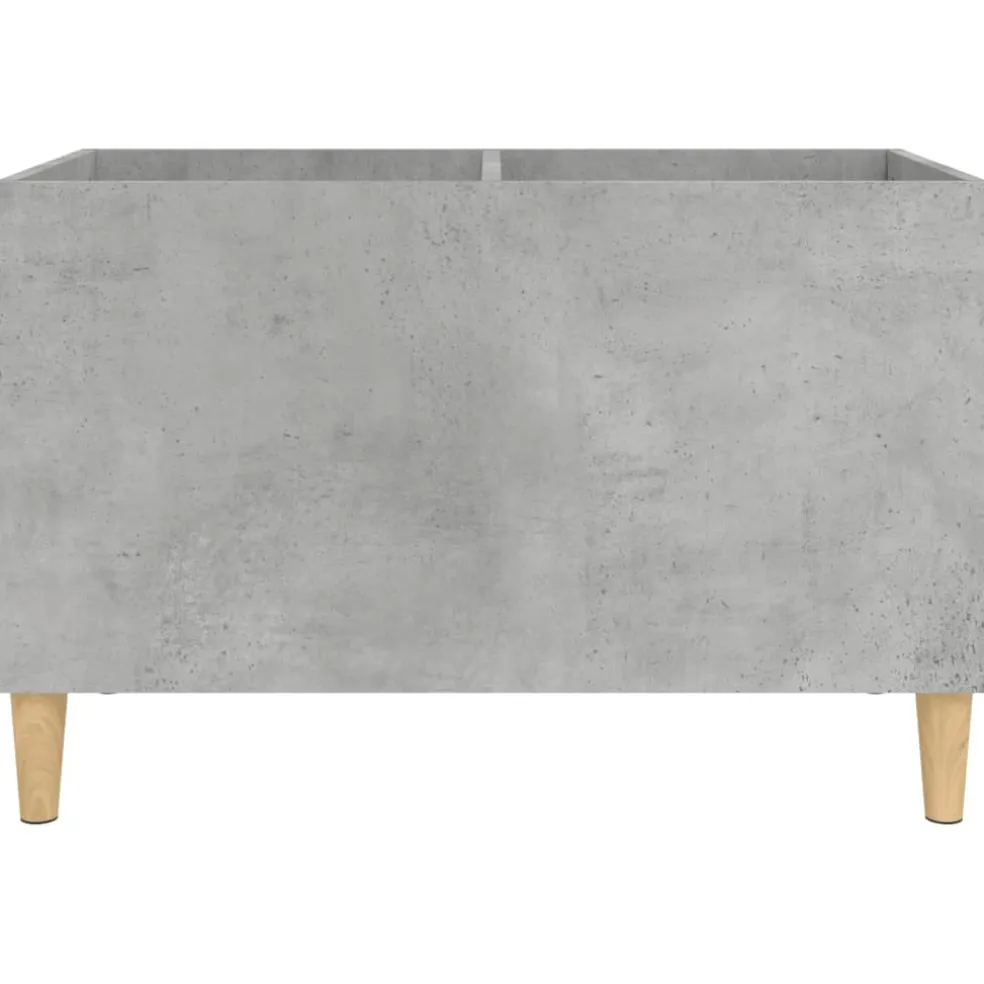 vidaXL Platenkast 74,5x38x48 cm bewerkt hout betongrijs