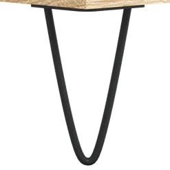 vidaXL Platenkast 84,5x38x89 cm bewerkt hout sonoma eikenkleurig