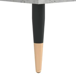 vidaXL Platenkast 84,5x38x89 cm bewerkt hout betongrijs