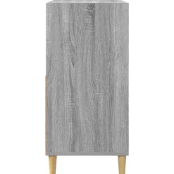 vidaXL Platenspeler Steun Grijs Sonoma 82 x 39,5 x 82,5 cm